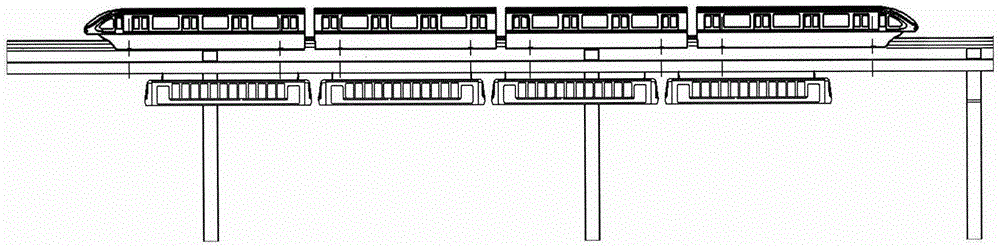 復(fù)合式單軌公共交通系統(tǒng)的制作方法與工藝