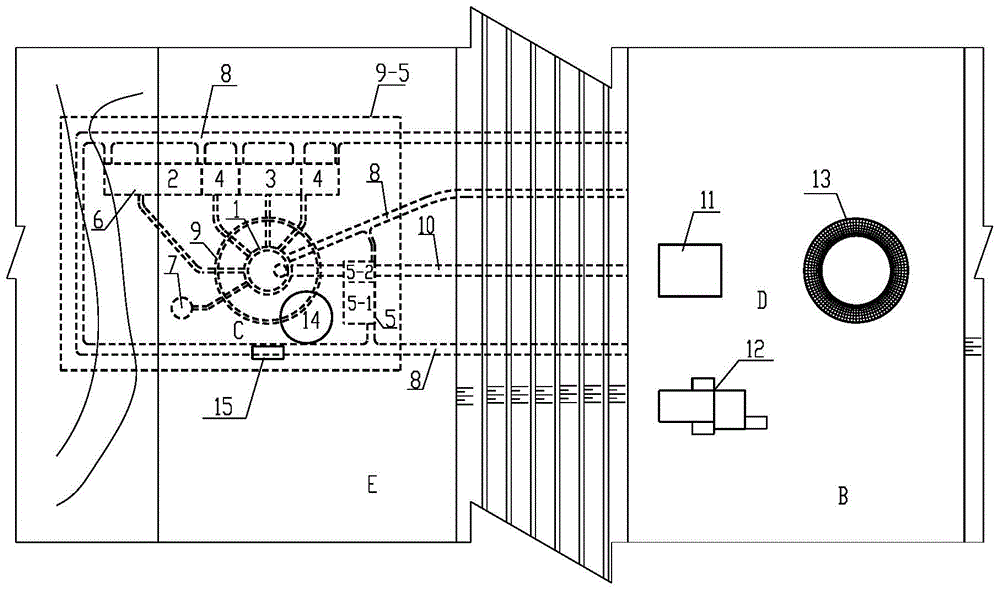 階地平埋型地下核電站的制作方法與工藝