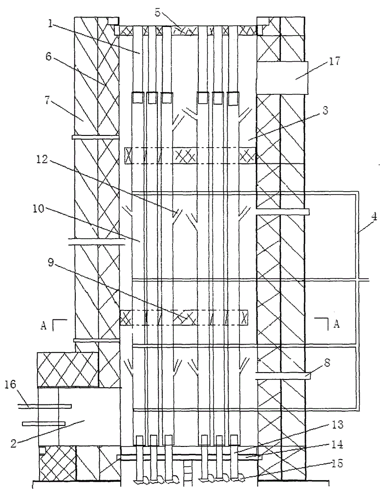 高效立管式活化爐的制作方法與工藝