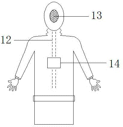 一种医疗护理用防护服的制作方法与工艺