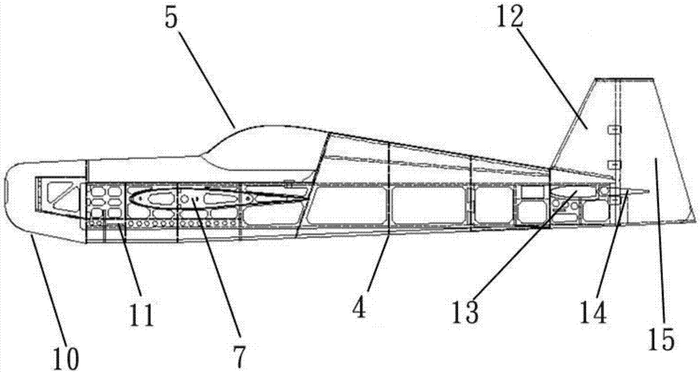 一种模型飞机机身结构的制作方法与工艺