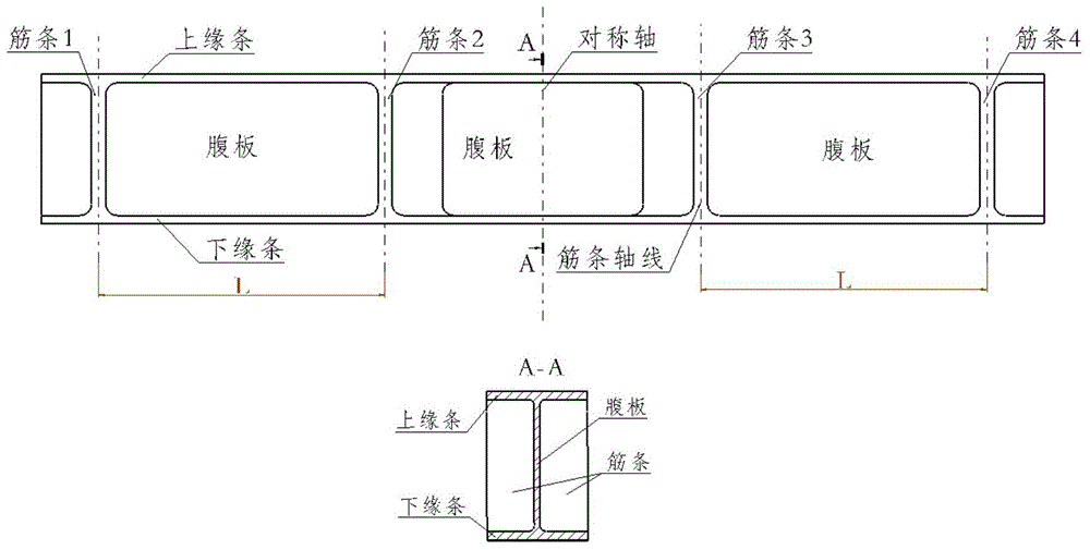 一種加強(qiáng)框、梁單一截面靜力/疲勞性能試驗方法與流程