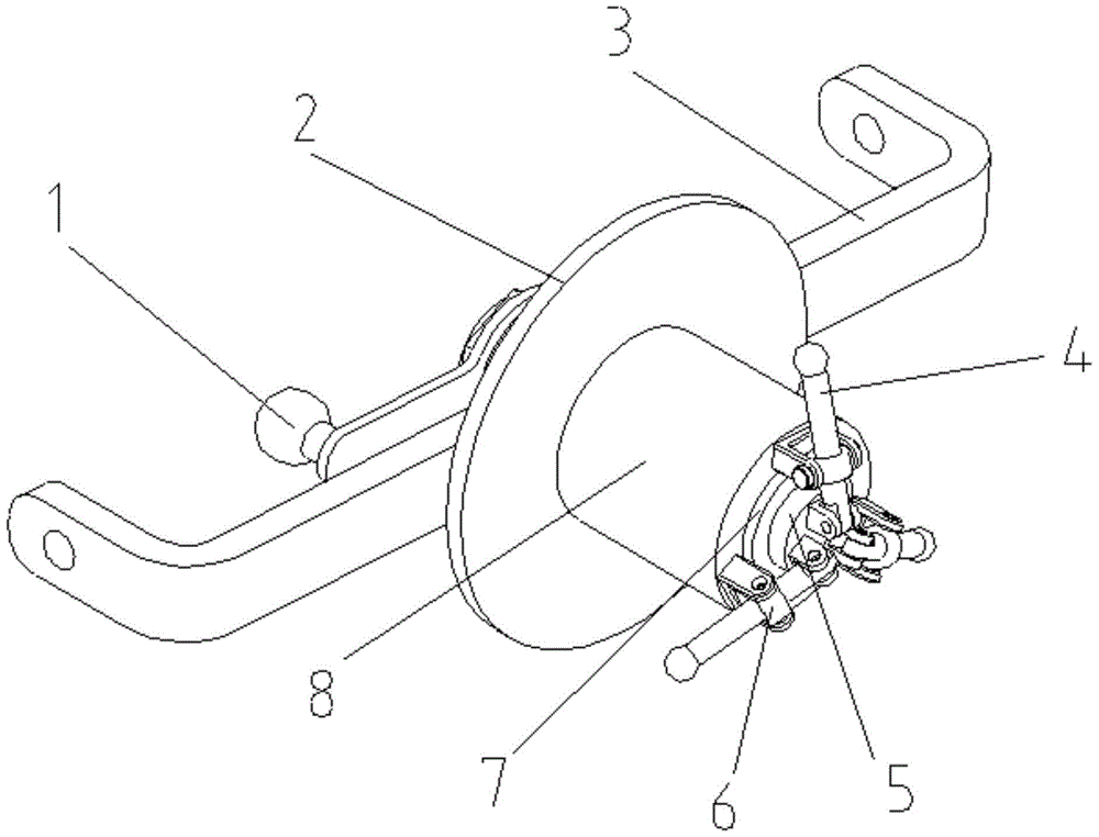 一種機(jī)輪夾持機(jī)構(gòu)的制作方法與工藝