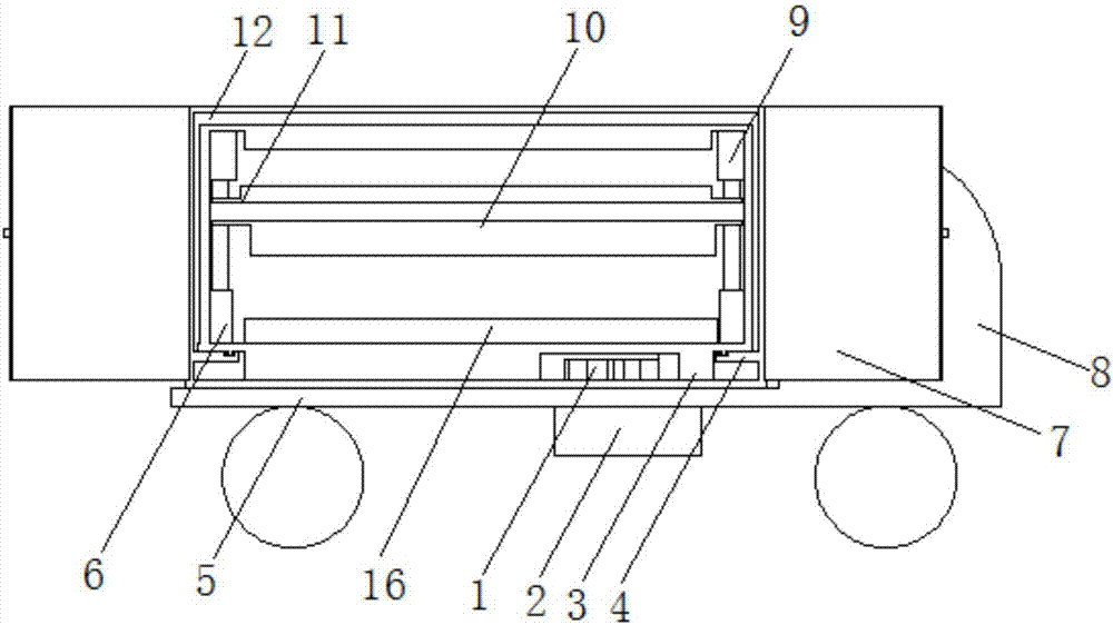 一種陶瓷成品輸送用運輸車的制作方法與工藝