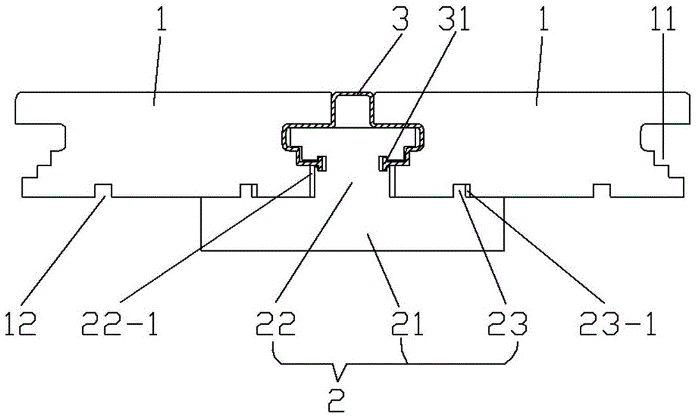 一種雙龍骨裝飾板的制作方法與工藝