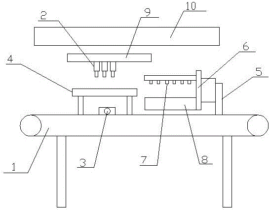 塑料制品喷墨装置的制作方法