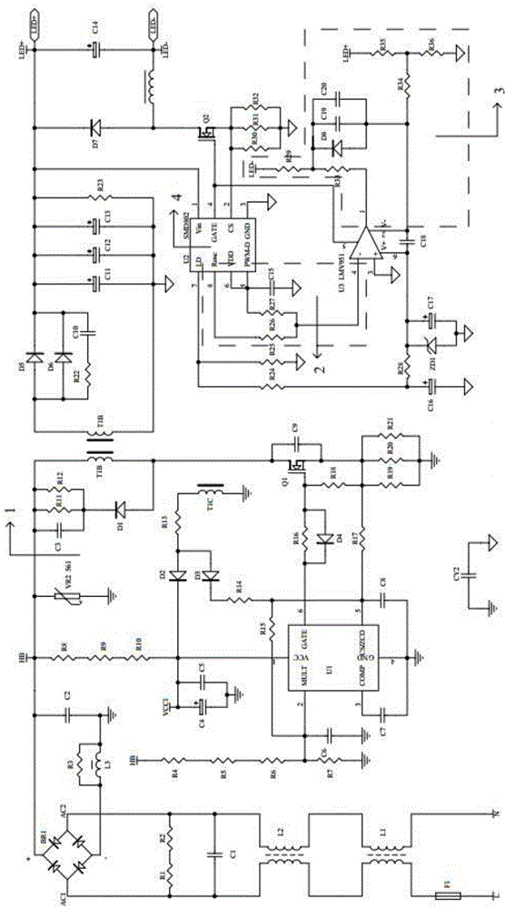 一種具有匹配恒流電源的高效率DC/DC電路的制作方法與工藝