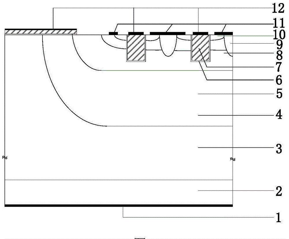 一種MOS柵控晶閘管的制作方法與工藝