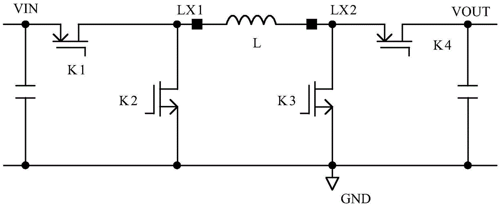 四開(kāi)關(guān)降壓/升壓模式變換器的控制方法及控制電路與流程