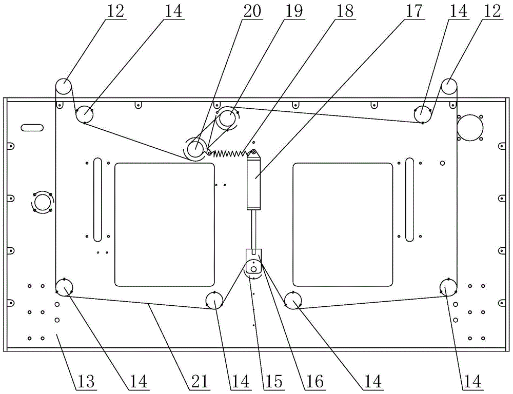 輥筒式碼布機的制作方法與工藝