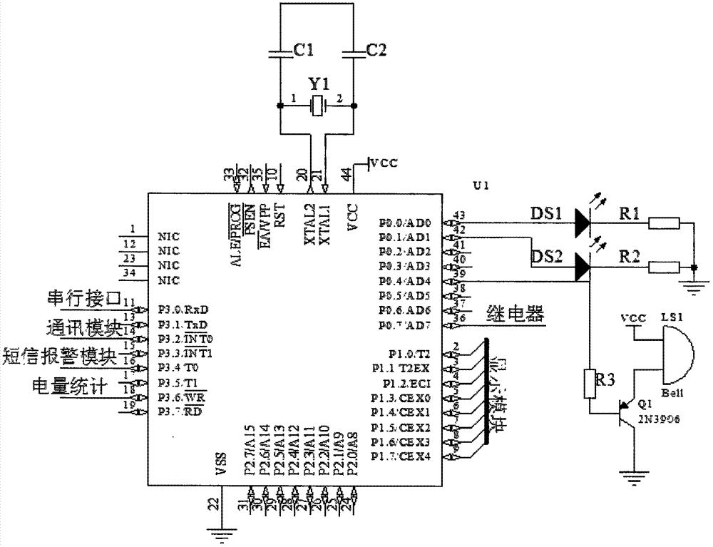 一种远程服务器机房电源控制系统的制作方法与工艺