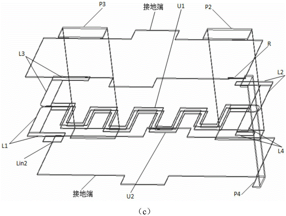 微型微波毫米波自負(fù)載I/Q正交濾波器的制作方法與工藝