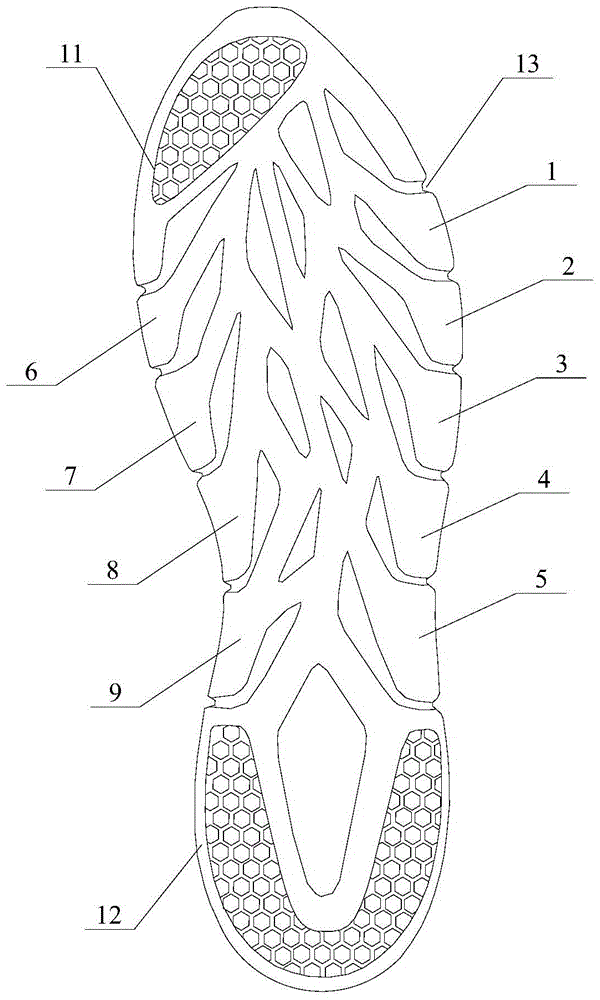 仿生功能鞋底及跑鞋的制作方法與工藝