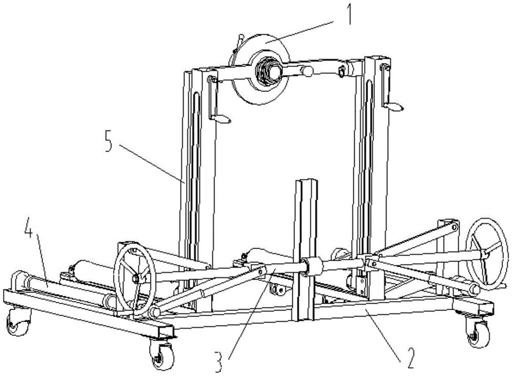 一種機(jī)械式機(jī)輪拆裝設(shè)備的制作方法與工藝