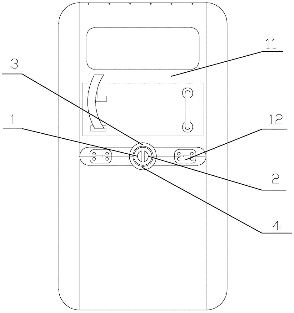 盾牌折叠机构的制作方法与工艺