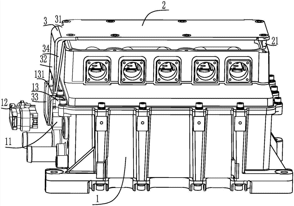 一種電機(jī)控制器機(jī)械式高壓互鎖結(jié)構(gòu)的制作方法與工藝