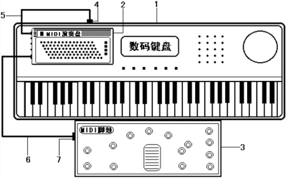 手风琴左手变音器图图片