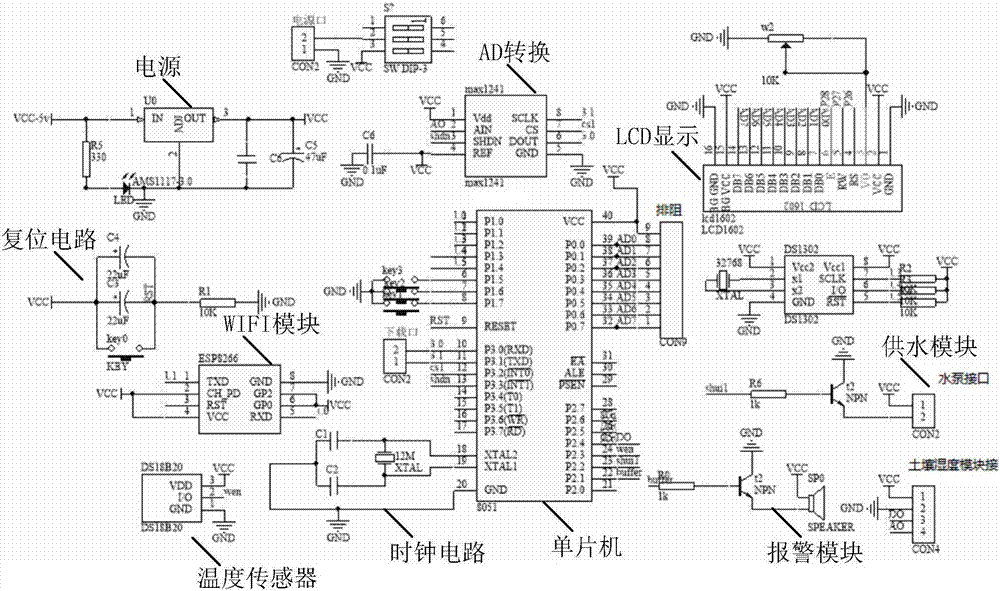 一種基于單片機的智能澆灌裝置的制作方法