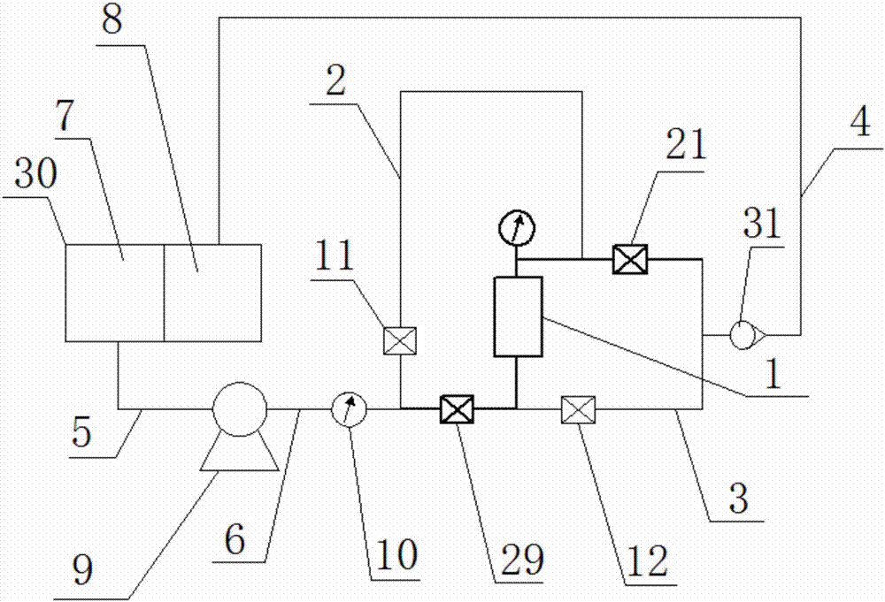 多孔材料渗透率测试装置及系统的制作方法