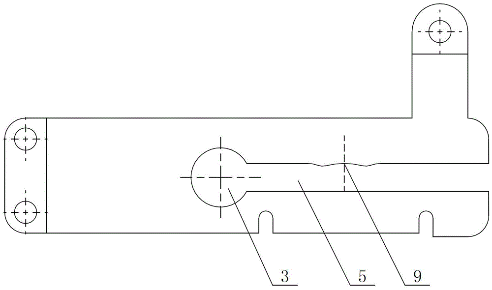 帶操作機(jī)構(gòu)塑殼斷路器的位置鎖裝置的制作方法