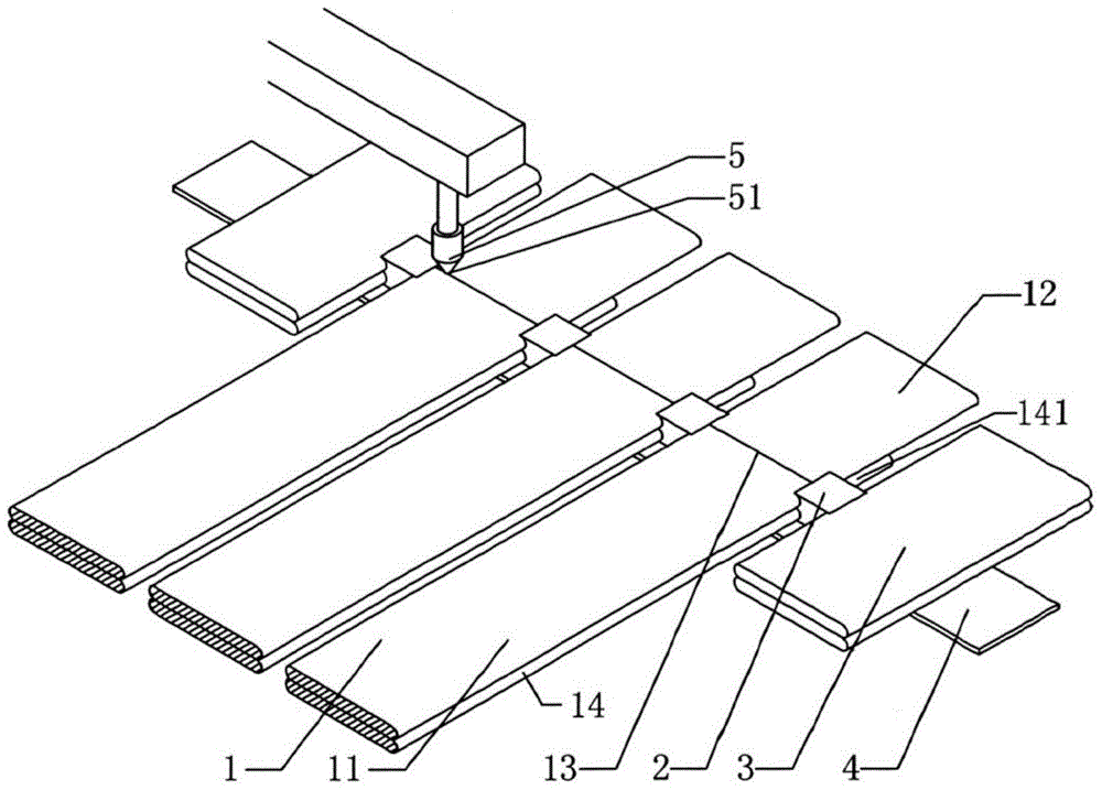 一种铜铝导电排对接或对接加叠接的焊接方法与流程