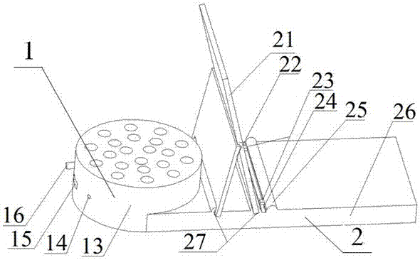 一種帶有筆筒的多功能手機(jī)支架的制作方法與工藝