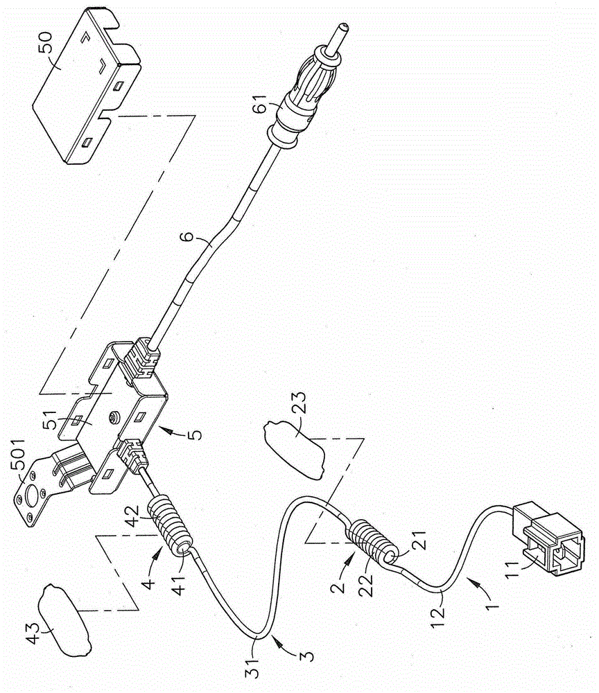 ＡＭ／ＦＭ电源线天线的制作方法与工艺