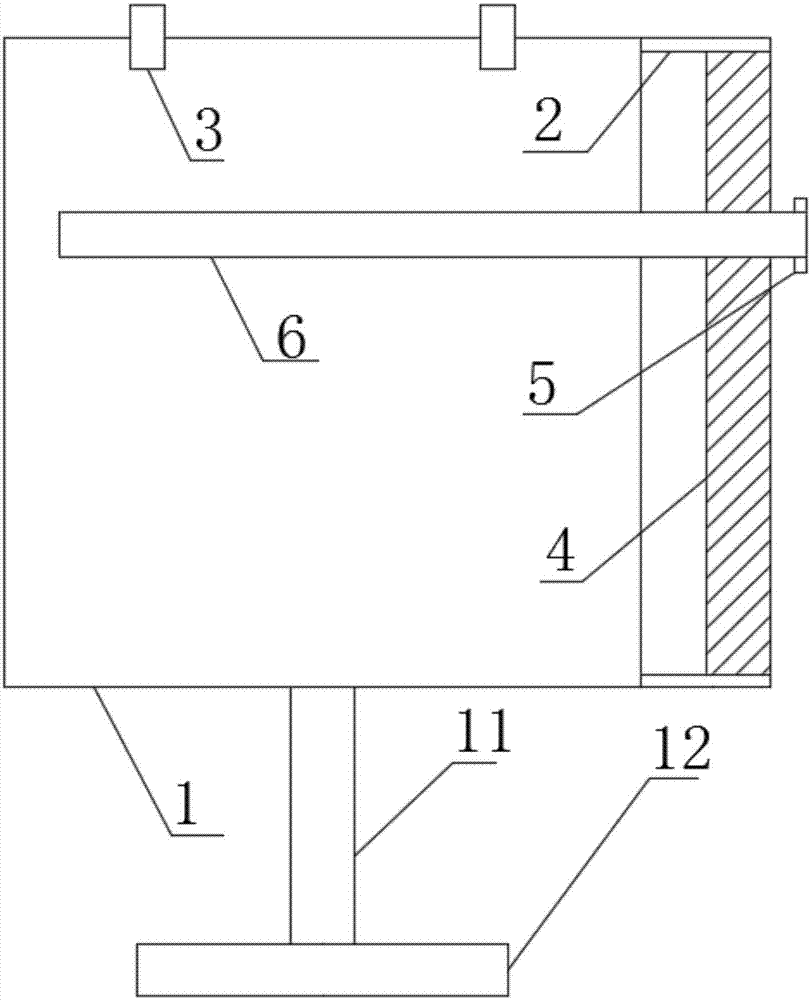 一种教学用图纸展示架的制作方法与工艺