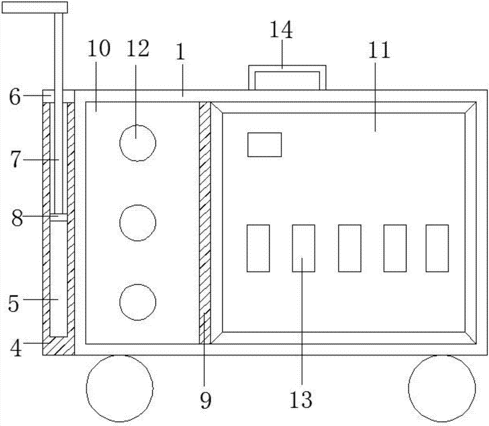 一種計(jì)算機(jī)網(wǎng)絡(luò)布線實(shí)踐教學(xué)用工具箱的制作方法與工藝