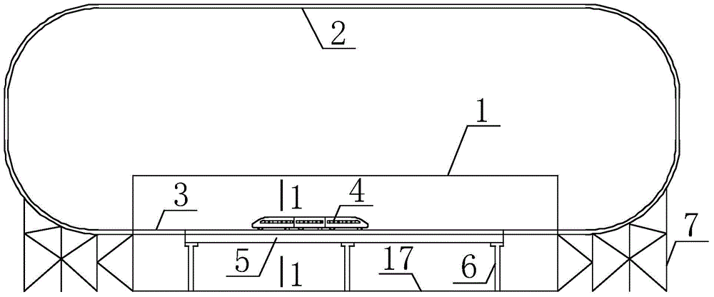 一種環(huán)形軌道、車輛、橋梁模型風(fēng)洞試驗(yàn)系統(tǒng)的制作方法與工藝