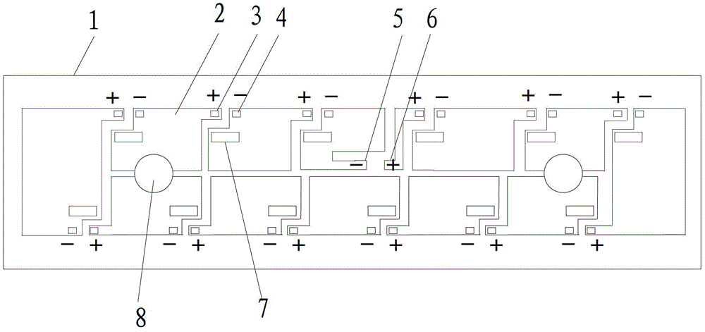 LED耐高压电路PCB板以及LED耐高压的电路连接方法与流程