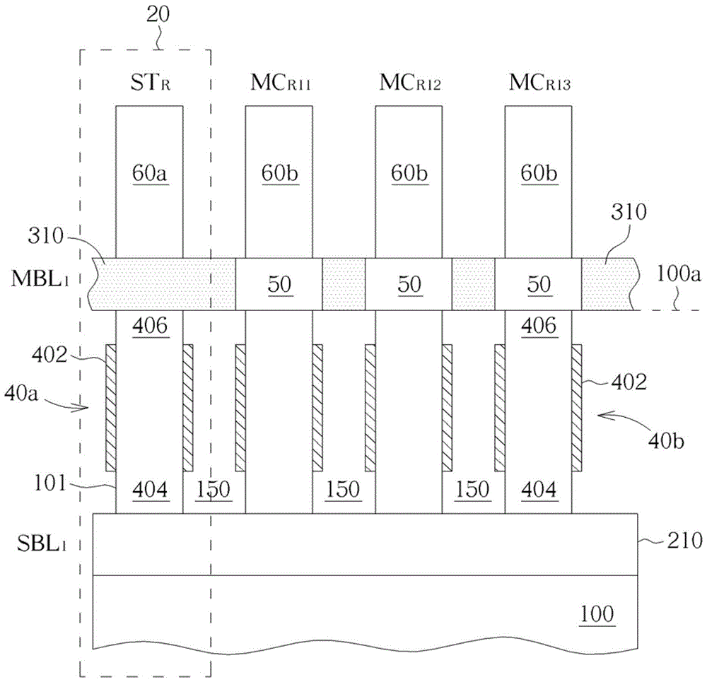 分层式位线架构的存储器阵列的制作方法与工艺