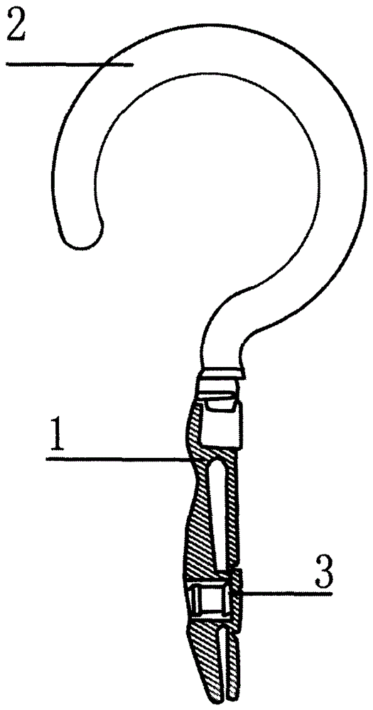一种组合夹持挂钩的制作方法与工艺