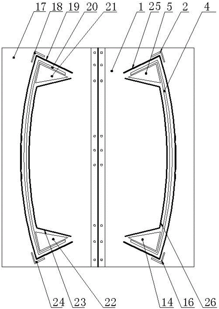 一種西服領(lǐng)勾領(lǐng)模板的制作方法與工藝