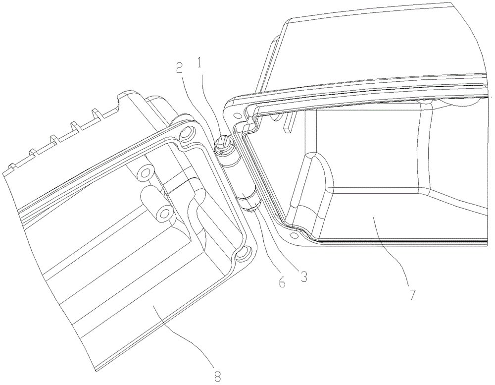 灯具壳体及变间隙铰链的制作方法与工艺