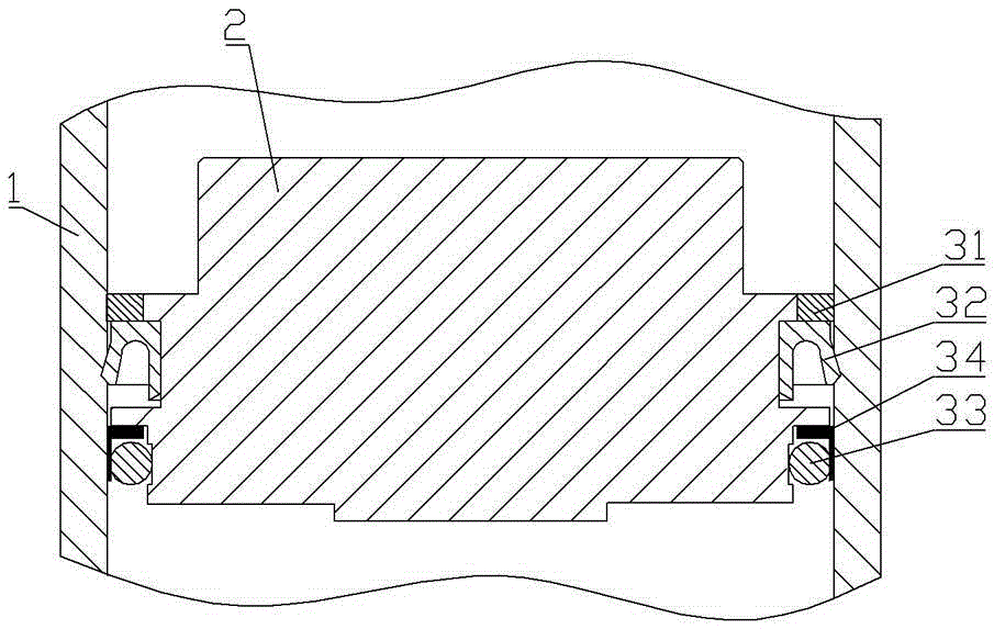 一種超高壓液壓千斤頂活塞密封結(jié)構(gòu)的制作方法與工藝