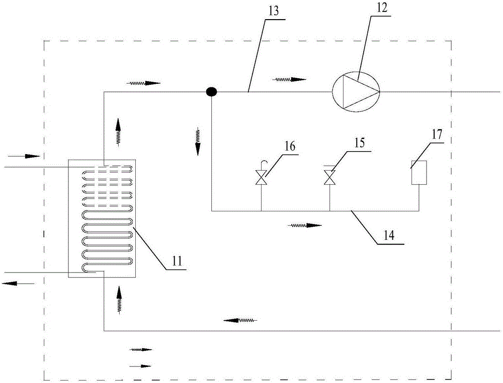 一種熱泵機(jī)組及其內(nèi)機(jī)的制作方法與工藝