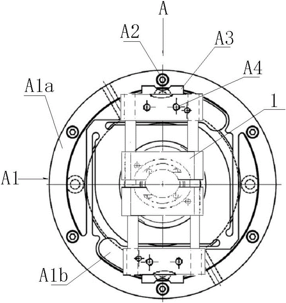 一種汽車(chē)轉(zhuǎn)向機(jī)的軸類(lèi)零件加工用彈性緩沖裝置的制作方法