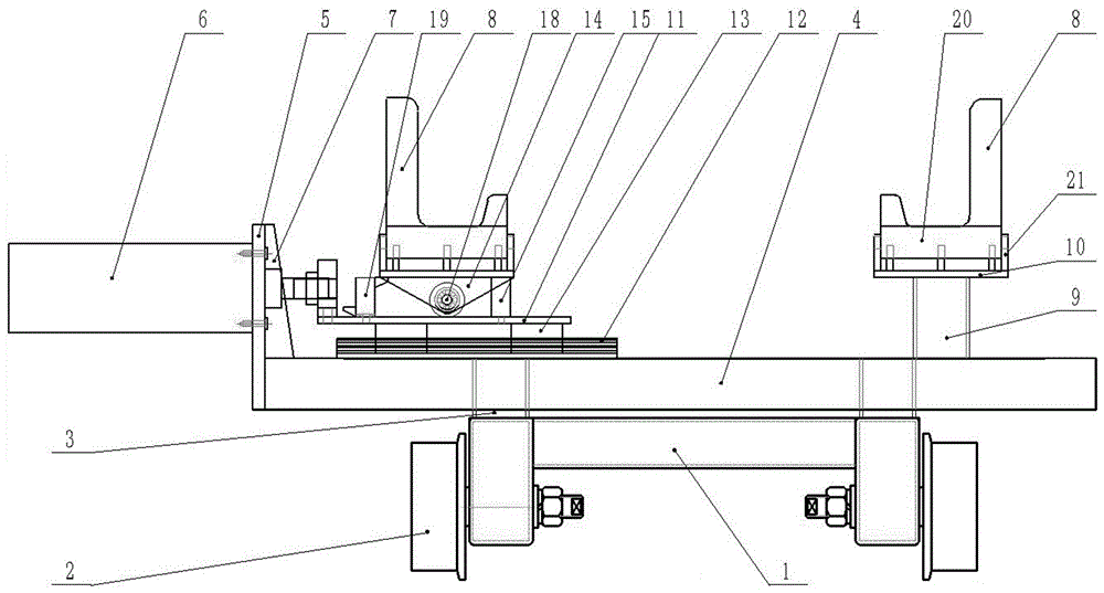 車架總成拼裝夾具的制作方法與工藝