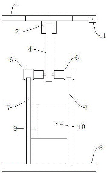 一種光伏組件角度自動(dòng)調(diào)節(jié)裝置的制作方法