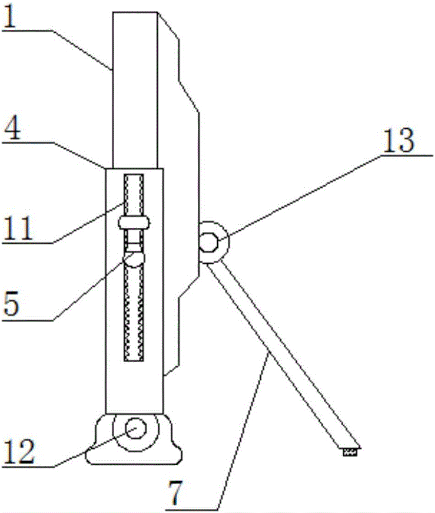 一種可調(diào)節(jié)高度的液晶電腦顯示屏的制作方法與工藝