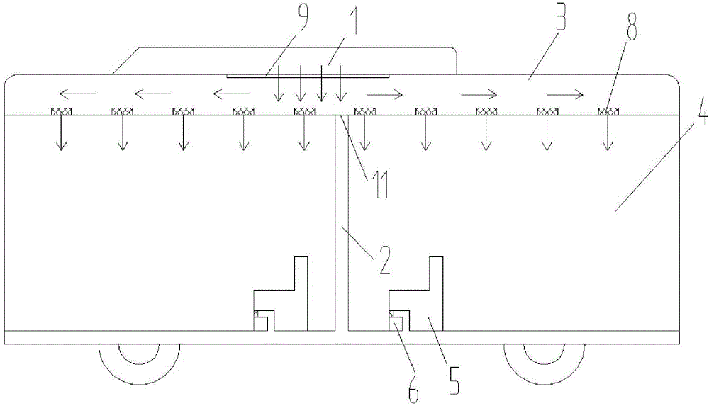 車輛頂置空調(diào)器的風(fēng)道系統(tǒng)、車輛頂置空調(diào)器和車輛的制作方法與工藝