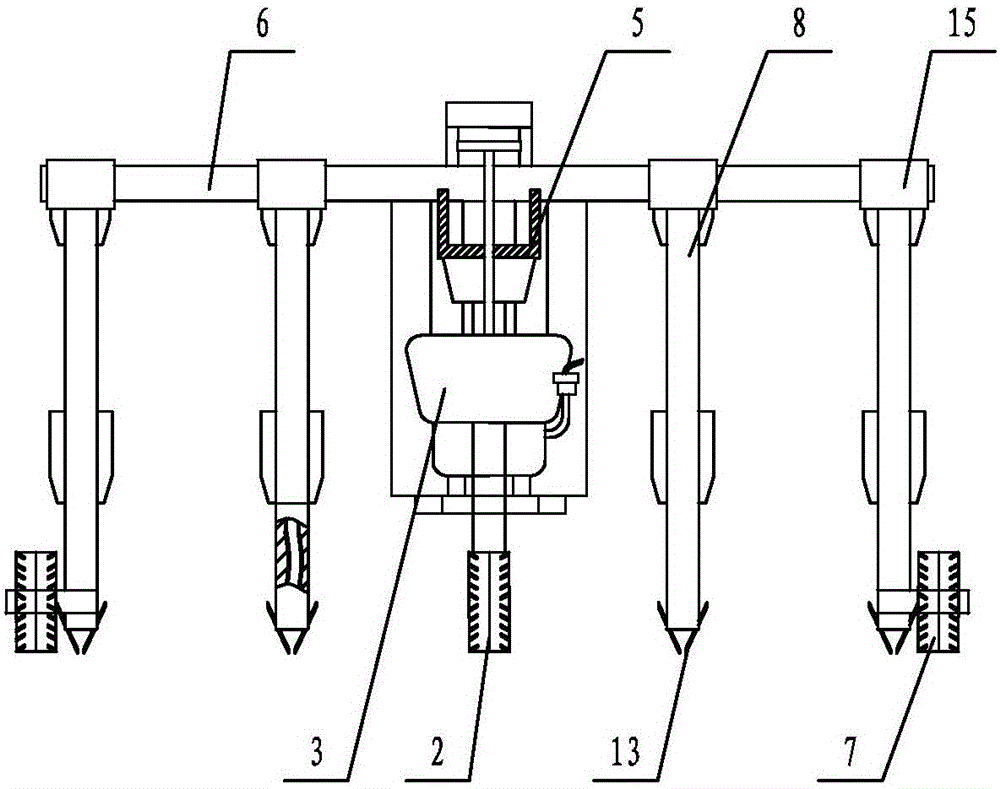 一種高桿作物自動施肥噴藥機的制作方法與工藝