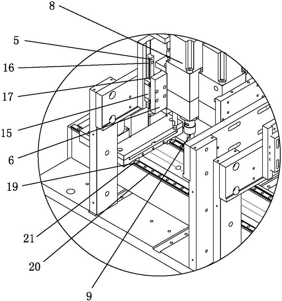 一种眼箱面具头的加工机构的制作方法与工艺