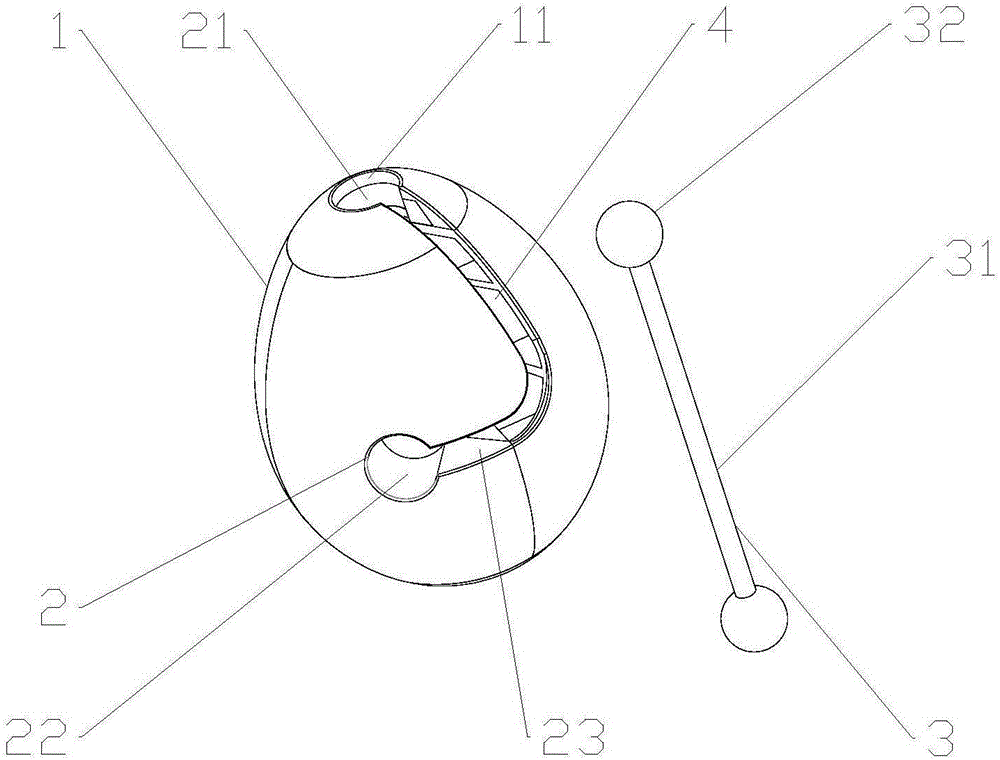 蛋形立体迷宫的制作方法与工艺