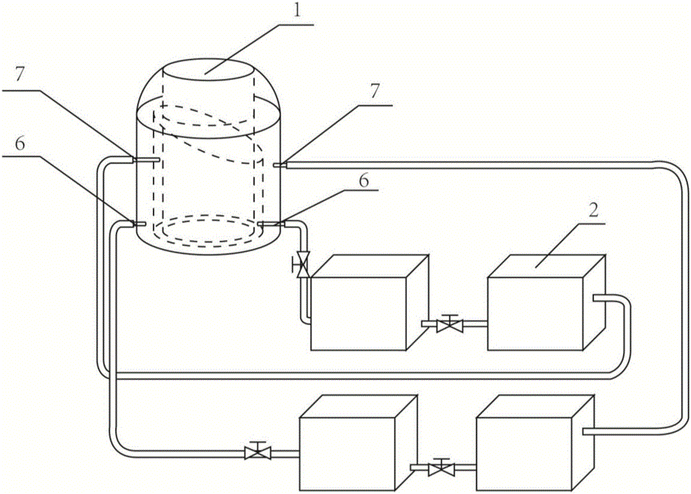 一种反应釜多级冷却水循环系统的制作方法与工艺