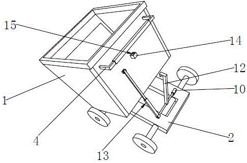 一种建筑施工用运料车的制作方法与工艺