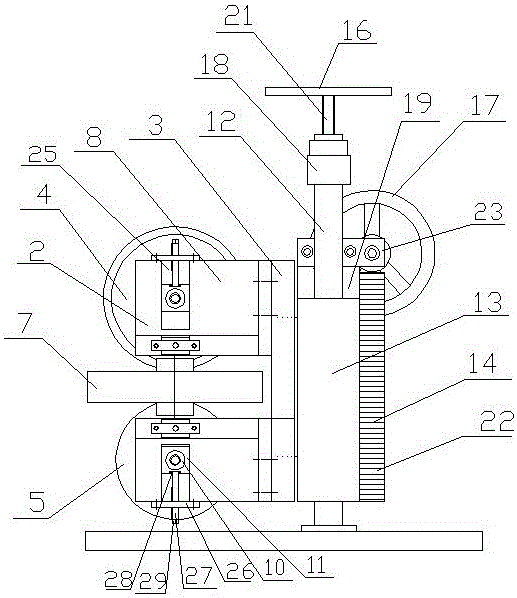 冷弯机组四辊校正机构的制作方法与工艺