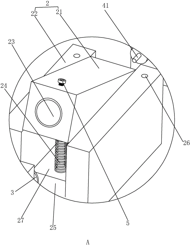 自行車前叉太陽花安裝治具的制作方法與工藝