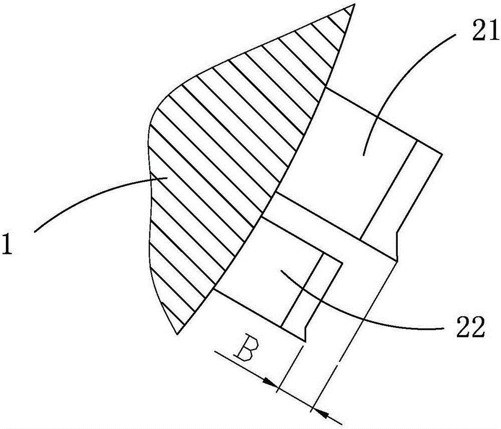 旋風(fēng)銑方軸的刀具的制作方法與工藝